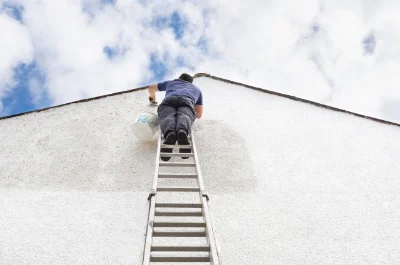 Peinture extérieure à Huberville — façades et ravalement